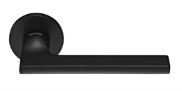 RAP 31 SLIM-R BL Ручки на круглой розетке 6 мм (комплект). Цвет - чёрный RAP 31 SLIM-R BL