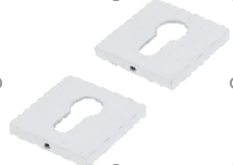 Ключевая накладка под евроцилиндр ADDEN BAU SC SQ-001 WHITE SC SQ-001 WHITE