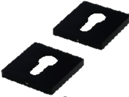 Ключевая накладка под евроцилиндр ADDEN BAU SC SQ-001 BLACK SC SQ-001 BLACK