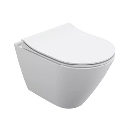 Подвесной унитаз CITY SMART Clean On DPL EO slim LP Cersanit A64822