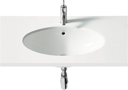 Roca 7.3278.7.100.1 Berna Раковина встраиваемая снизу 560х420х180 мм, без отв. под смес., с отв. 7.3278.7.100.1