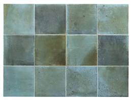Плитка керамическая настенная 30017 HANOI Sky Blue 10x10 см Equipe 30017