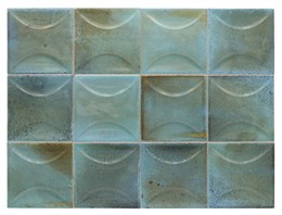 Плитка керамическая настенная 30028 HANOI ARCO Sky Blue 10x10 см Equipe 30028