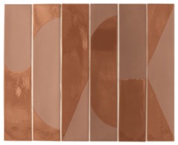 Керамогранит 30175 WADI DECOR Terra 6x30 см Equipe 30175