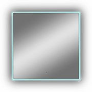 Зеркало Trezhe LED 1000х1000 с бесконтактным сенсором, холодная подсветка ЗЛП397
