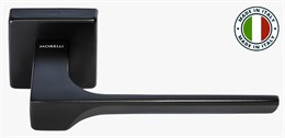 FIORD-SQ NERO Ручки (комплект), толщина розетки - 7 мм. Цвет - чёрный