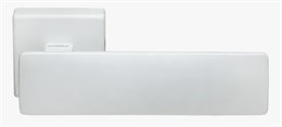 SPACE S5 BIA Ручки на квадратной розетке, толщиной - 7 мм (комплект) Цвет белый