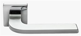 SPUTNIK S5 CRO Ручки на квадратной розетке, толщиной - 7 мм (комплект) Цвет хром