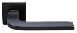 SPUTNIK S5 NERO Ручки на квадратной розетке, толщиной - 7 мм (комплект) Цвет чёрный
