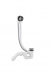 Полуавтоматический сливы-перелив для ванны Grocenberg GB240BG Графит GB240BG