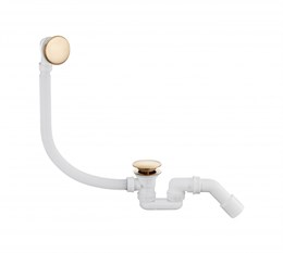 Автоматический сливы-перелив для ванны Grocenberg GB230MG Золото матовый GB230MG