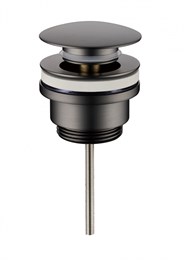 Донный клапан Grocenberg GB106BG Графит GB106BG