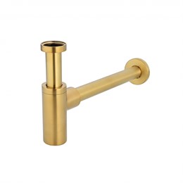 Сифон для раковины Grocenberg GB210 золотой брашированный GB210GL