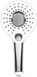 Лейка душевая (3 режима) Grocenberg GB33107 Белый хром GB33107WC