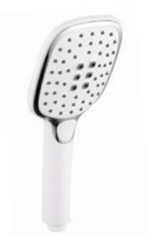 Лейка душевая (3 режима) Grocenberg GB33601 Белый хром GB33601WC