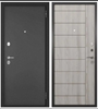 Дверь металлическая Mastino HOME ECO МР 60 Антрацит букле / Ясень ривьера айс Mastino/HOME ECO 6Е-136 - фото 111638