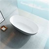 Ванна Solid Surface Vincea VBT-6S01MG, 1700*750*550, серый/белый мат., слив-перелив VBT-6S01MG - фото 111907
