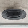 Ванна прозрачна Vincea VBT-6T01B, 1700*750*550, цвет черный VBT-6T01B - фото 111918