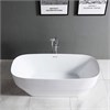 Ванна акриловая Vincea VBT-630, 1700*750*600, цвет белый, слив-перелив в комплекте, белый VBT-630 - фото 111950