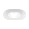Ванна акриловая Vincea VBT-405-1700, 1700*800*580, цвет белый, щелевой перелив VBT-405-1700 - фото 111960