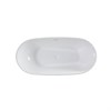 Ванна акриловая Vincea VBT-408-1700 1700*815*580, цвет белый, щелевой перелив VBT-408-1700 - фото 111974