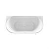 Ванна акриловая Vincea VBT-421-1700, 1700*800*580, цвет белый, щелевой перелив VBT-421-1700 - фото 111981