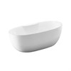 Ванна акриловая Vincea VBT-405B-1700, 1700*800*580, цвет белый, щелевой перелив VBT-405B-1700 - фото 111998