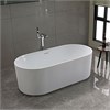 Ванна акриловая Vincea VBT-426-1700 1700*800*580, цвет белый, щелевой перелив VBT-426-1700 - фото 112010
