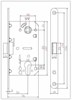Защёлка под цилиндр бесшумная ADDEN BAU KEY 418 KEY 418 - фото 114135