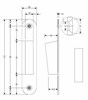 Защёлка под цилиндр магнитная ADDEN BAU KEY MAG 5085 GOLD 39845 - фото 114157