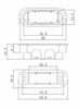 Защёлка сантехническая магнитная ADDEN BAU WC-5096 MAG WC-5096 MAG - фото 114163