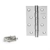 Петля дверная врезная универсальная  Apecs 100*70-B4-Steel-CRM 100*70-B4-Steel-CRM - фото 114293
