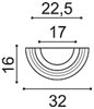 База полуколонны K1151 (320х160х125) K1151 - фото 114928