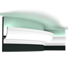 Профиль для скрытого освещения гибкий C902F (2000х103х103) C902F - фото 114983
