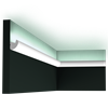 Профиль для скрытого освещения CX188 (2000х30х34) CX188 - фото 115023