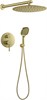Душевая система скрытого монтажа FILARETE Roun FL1028 (Матовое золото) FL1028