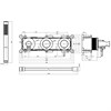 AQM8408CR Набор для комплектации ванны с изливом AQM8408CR