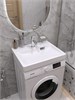 Раковина над стиральной машиной DIWO Коломна RnDKS-50 глянцевая белая RnDKS-50