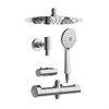 Душевая система Cersanit Odra 63069 термостатическая, хром C63069