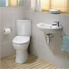 9754B003-7201 Угловой унитаз Arkitekt с сиденьем микролифт VITRA 9754B003-7201