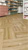 Ламинат Alpine Floor Original HERRINGBONE 12/34 PRO 4V LF106-02 Дуб Эльзас LF106-02 PRO Дуб Эльзас  HERRINGBONE 12/34 PRO 4V