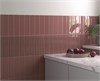 Плитка керамическая настенная 32415 LUMINA RIVIA Rouge 6х24,6 см Equipe 32415