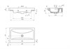 Раковина MODUO 80 UM-MOD80/1 - фото 48001