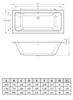 Fortuna 180x80 Прямоугольная ванна C-bath (Польша) CBQ017002 - фото 79399