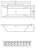 Poseidon 170x75 Прямоугольная ванна C-bath (Польша) CBQ008001 - фото 79909