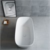 Ванна Solid Surface Vincea VBT-6S02MW, белый матовый VBT-6S02MW - фото 86334