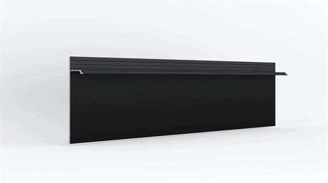 Скрытый плинтус LACONISTIQ REGULAR, под подсветку, черный матовый RAL9005 (80х13х3000мм) 41-21-300 - фото 108010