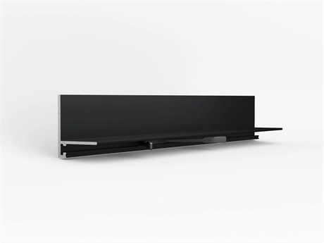 Микроплинтус LACONISTIQ Micro-L угловой Чёрный анодированный (25,8х16,2х5х2450мм) 7 зажимов в комплекте 17-11-245 - фото 108069
