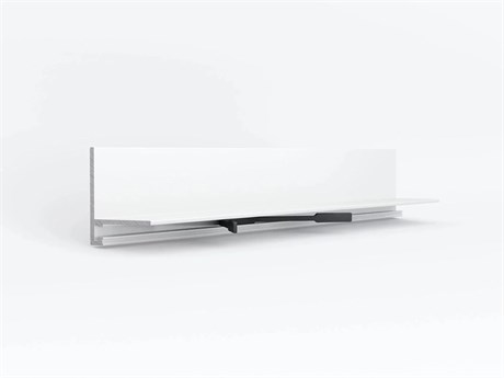Микроплинтус LACONISTIQ Micro-L угловой Белый муар RAL9016  (25,8х16,2х5х2450мм) 7 зажимов в комплекте 17-32-245 - фото 108074