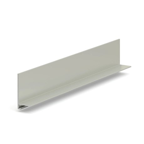 Микроплинтус LACONISTIQ L MAX угловой БЕЗ ПОКРЫТИЯ (35,6х16,2х4,9х2450мм) 18-100-245 - фото 108098